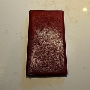 Passport travel wallet - leather